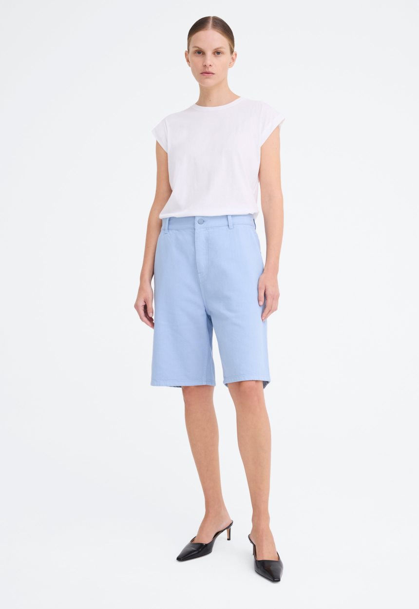 Jac+Jack Walk Short - Pale Blue Denim